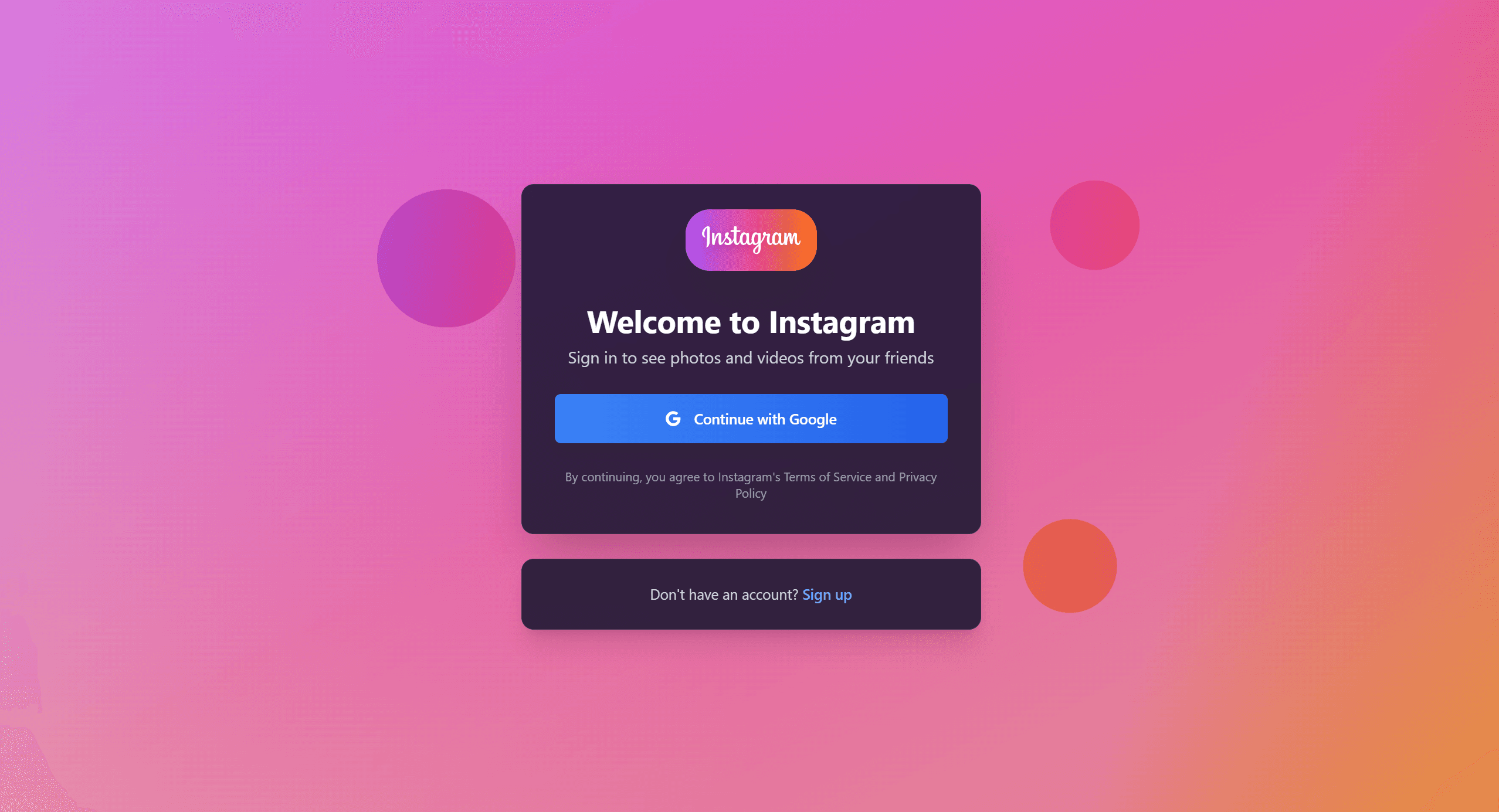 Instagram Clone